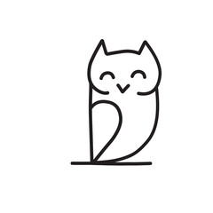 Owl Icon Vector