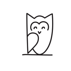 Owl Icon Vector