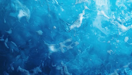 Abstract Blue Water Texture