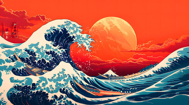 Kanagawa Wave Images – Browse 6,230 Stock Photos, Vectors, and