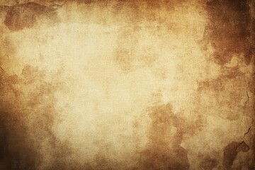 Obraz premium Aged parchment texture with worn edges and faded spots 