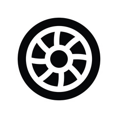 Fototapeta premium camera shutter icon. vector glyph icon for your website, mobile, presentation, and logo design.