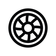 Fototapeta premium camera shutter icon. vector line icon for your website, mobile, presentation, and logo design.