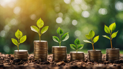 concepts related to finance, investment, savings, economic growth, or environmental economics.