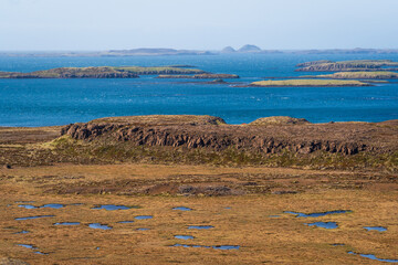View of the Coast in Northern Iceland