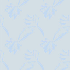 Pastel Abstract Floral Seamless Pattern Design