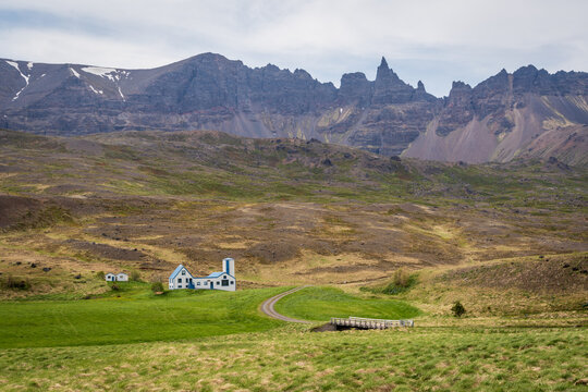 Mountain Vistas Along Route 1 or the Ring Road in Iceland