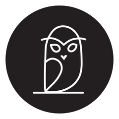 Owl Icon Rounded