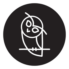 Owl Icon Rounded