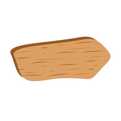 wooden sign board design isolated white background