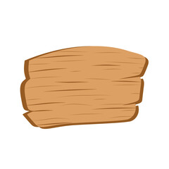 wooden sign board design isolated white background