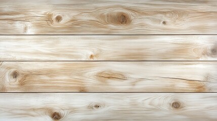 Fototapeta premium A wooden surface with a grainy texture and a light color. The surface is empty and has no visible markings or designs