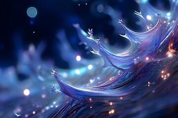 background with stars