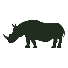 Rhinoceros Animal Silhouette