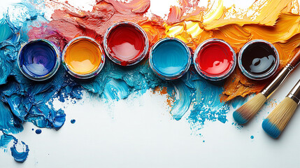 watercolor paint brush