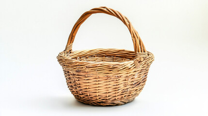 basket, white background