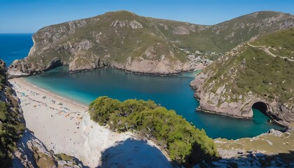 view from the top of the mountain