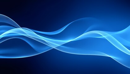 Naklejka premium abstract blue wave background