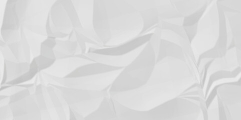 White wrinkly backdrop paper background. panorama grunge wrinkly paper texture background, crumpled pattern texture. White paper crumpled texture. white fabric crushed textured crumpled.