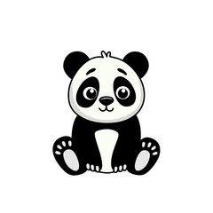 panda vector illustration