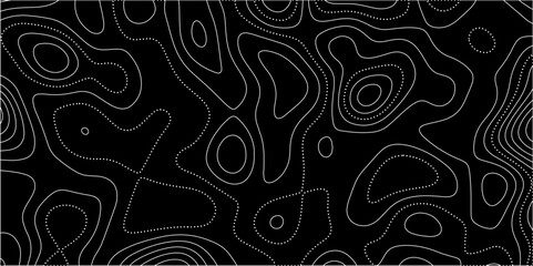 Abstract lines background. Contour maps. Vector illustration. The stylized height of the topographic map contour in lines and contours isolated on transparent. technology topo landscape grid map text
