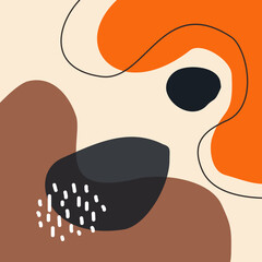 Liquid shape elements, Organic abstract shape, Abstract organic shapes background, Abstract organic vector template