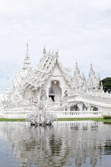 Wat Rong Khun White Temple in Chiang Rai Thailand