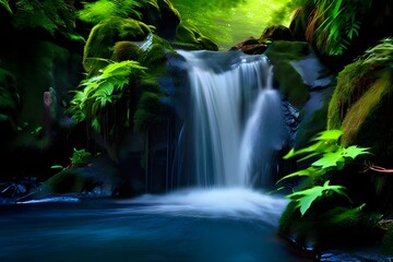 waterfall in the forest