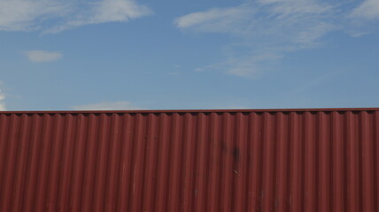 beautiful clear clouds in the sky, daytime photo.