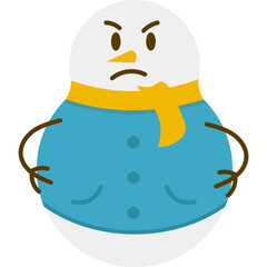 Cute Snowman Illustration