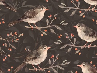 Vibrant Elegant Dream Art Pattern: High-Resolution Seamless Pattern for Premium Designs-Perfect for Print and Web