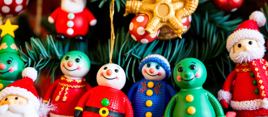 Obraz premium Christmas Ornaments Close Up