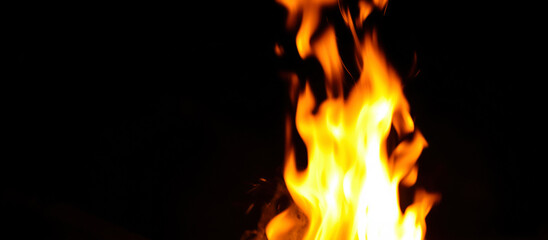 Fototapeta premium Flames of Fire