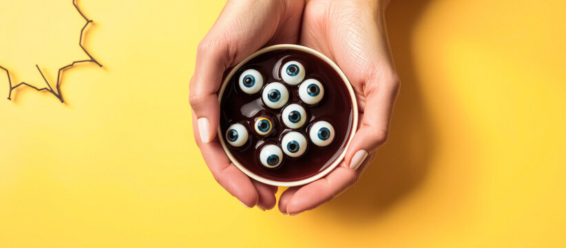 Eyeballs in a Bowl of Blood