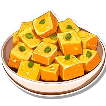 Paneer clip art preview