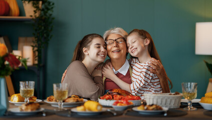Thanksgiving Day, Autumn feast