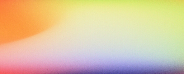 Abstract blurred grainy gradient background texture, colorful digital grain soft noise effect, shine bright light and glow template empty space, grainy noise grungy texture color