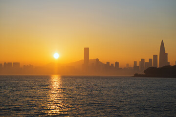 Fototapeta premium A Taste of Shenzhen - Sunset & Night