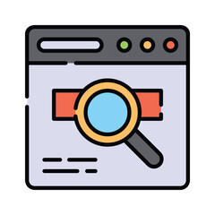 Download this amazing icon of web search, ready to use