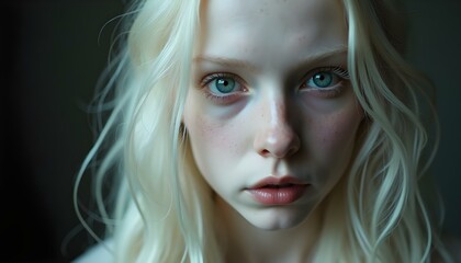 Naklejka premium portrait of a woman