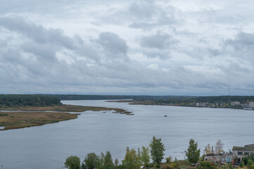 viewe to narva river in estonia