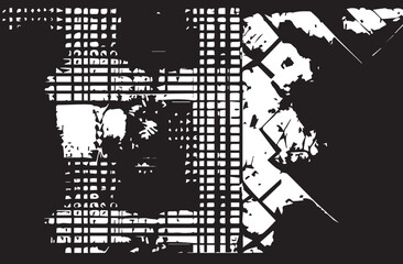 Abstract background. Monochrome texture. Image includes a effect the black and white tones.