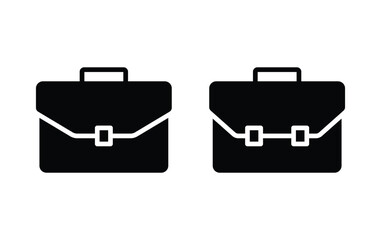 Briefcase icon, Briefcase sign vector	
