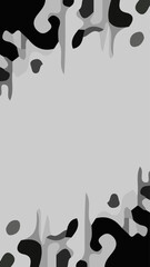 Aesthetic gray abstract background with copy space area. Suitable for poster and banner