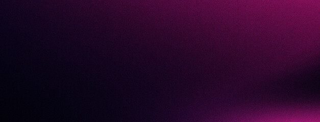 Dark purple black color gradient noisy texture background, grainy texture effect, poster banner landing page backdrop design, copy space
