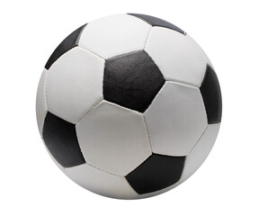 Fototapeta premium Football Soccer Ball on White Background