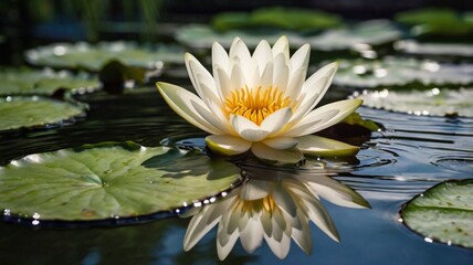 Flowers in the street 