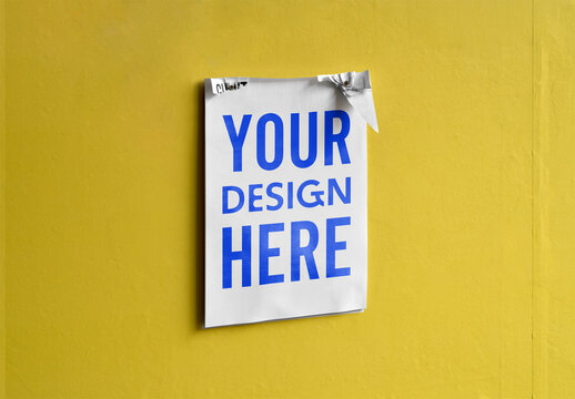 Mockup Of Vertical Customized Flipchart
