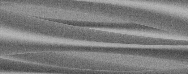 Monochrome abstract metallic dark background with noise, black grainy gradient background noise texture blurred dark header backdrop poster banner header cover design
