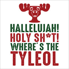 Christmas Vacation Hallelujah Sweatshirt, Hallelujah Holy Sh*t Christmas Vacation Shirt, Funny Christmas Sweatshirt, Christmas Hoodies